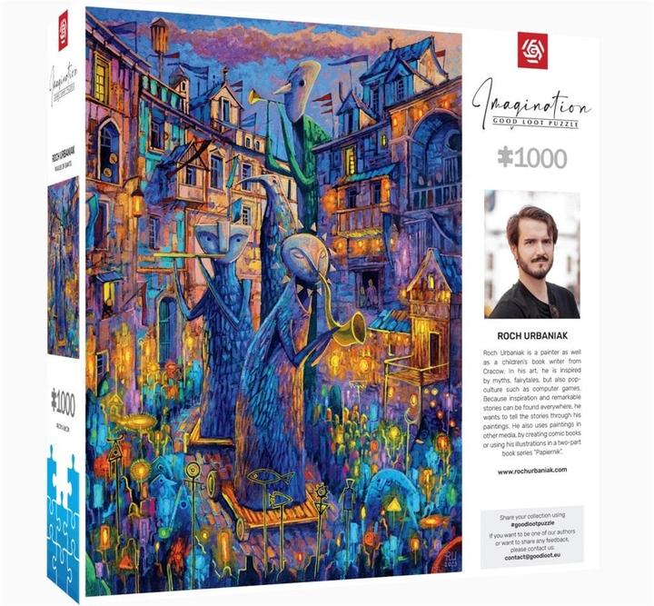 Actual product image Good Loot Puzzle 1000 Imagination Roch Urbaniak Parade of Giants (1000 pieces)