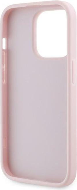 Produktbild Karl Lagerfeld KLHCP14XPQDSMGP iPhone 14 Pro Max 6.7" różowy/pink hardcase Diagonal Quilted Script (Apple iPhone 14 Pro Max)