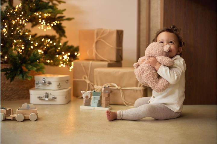 Image du produit Jollein Doudou Teddy Bear Wild Rose (18 cm)