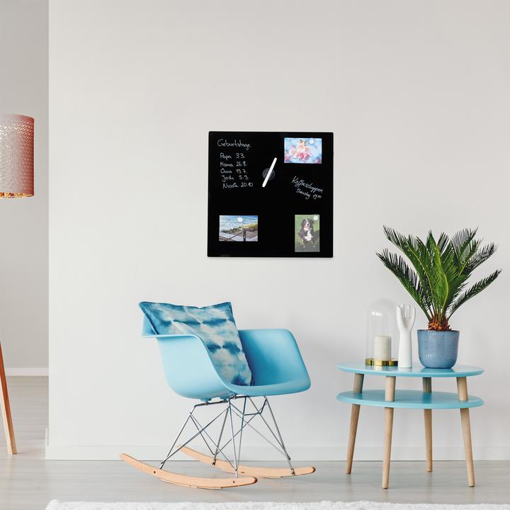 Image du produit Relaxdays Tableau magnétique pense-bête, 3 tailles (Tableau magnétique, 50 x 0.4 x 50 cm)