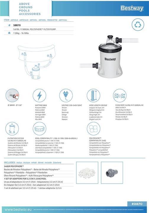 Produktbild Bestway Polysphere