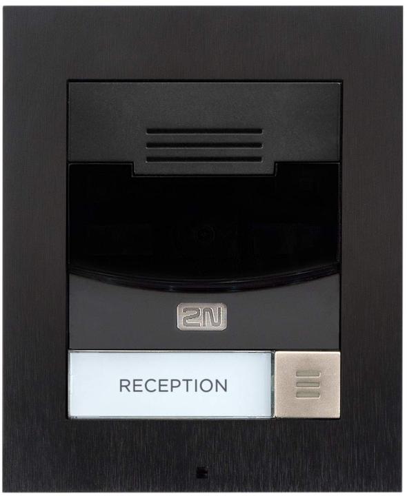 Produktbild 2N IP Türstation IP Solo Aufputz Schwarz (Ethernet, Kabelgebunden)