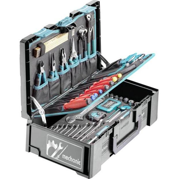 technocraft, Werkzeugkoffer, technocraft Metabox Werkzeugkoffer mechanic, 116-tlg (116 Teile)