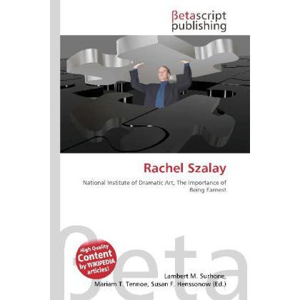 Rachel Szalay, Fachbücher