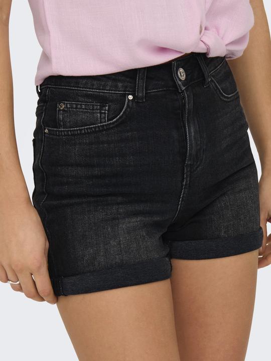 Produktbild Only ONLJOSEPHINE Hohe Taille Normal geschnitten Jeans-Shorts Jeans-Shorts (XS)