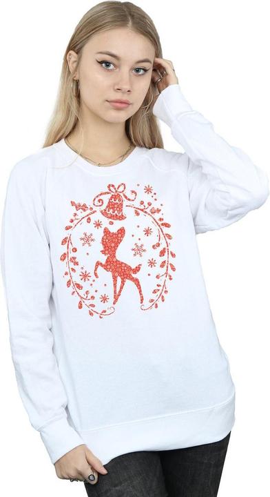 Immagine prodotto Disney Bambi Christmas Wreath Felpa Donna (XXL)
