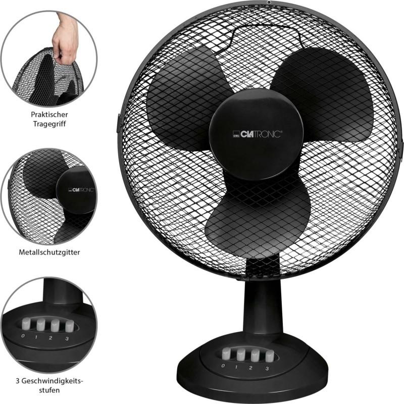 Thumbnail - Clatronic VL TischVentilator, Ventilator, Schwarz