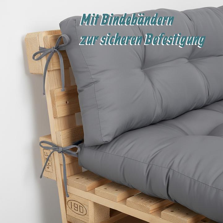 Actual product image Relaxdays Pallet cushions