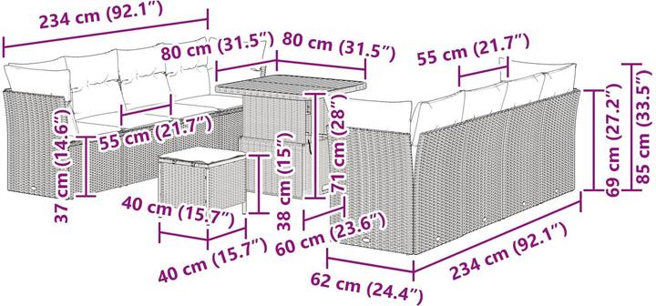 Produktbild vidaXL Salvatore
