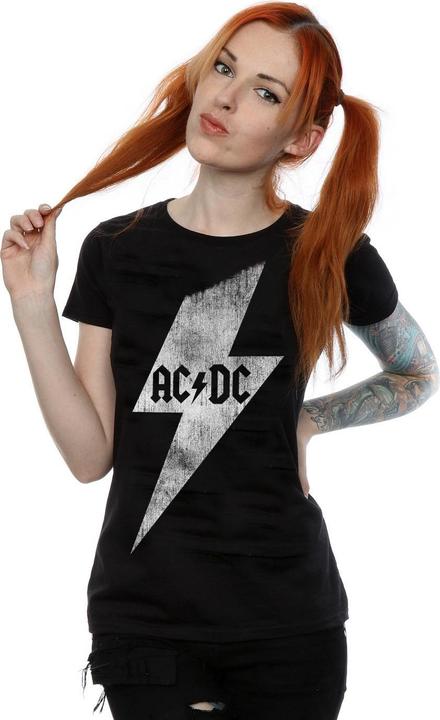 Produktbild AC/DC Lightning Bolt TShirt aus Baumwolle (XS)