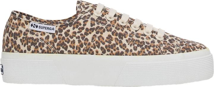 Actual product image Superga Womens/Ladies 3740 Leggera Leopard Print Platform Trainers (38.5)
