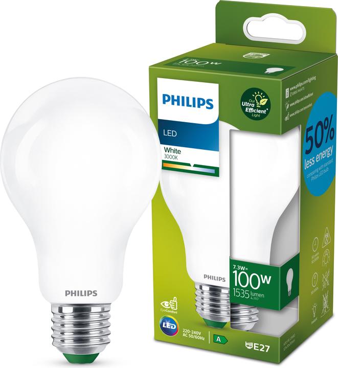 Actual product image Philips Led Cla (E27, 7.30 W, 1535 lm, 1 x, A)