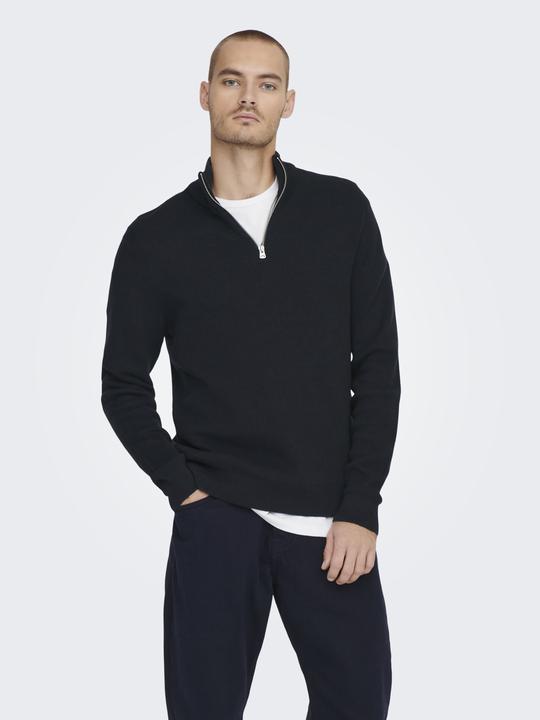 Immagine prodotto Only & Sons Onsphil Reg 12 Struc Half Zip Knit Noos (XS)