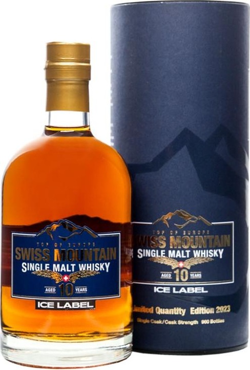 Produktbild Rugenbräu Swiss Mountain Ice Label 10 Year Old Edition 2023 (Single Malt)