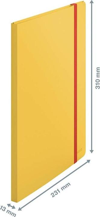 Produktbild Leitz Gummibandmappe Cosy Sichtbuch Plus Gelb (A4, 1x)