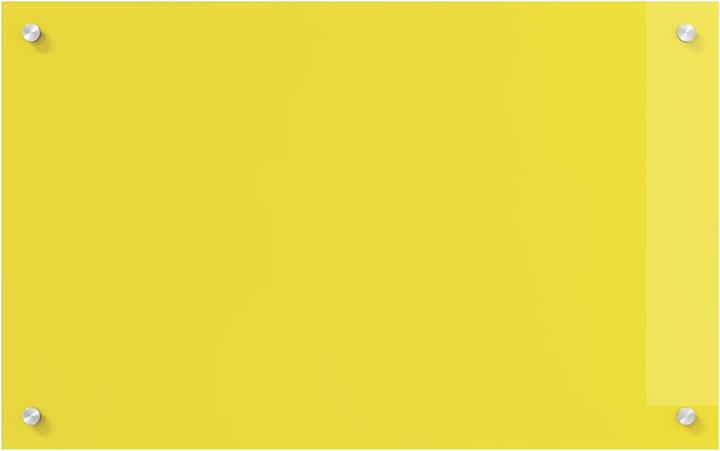 Actual product image vidaXL Yellow back panel