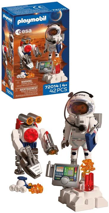 Produktbild Playmobil 72014 ESA: Astronaut mit Roboter