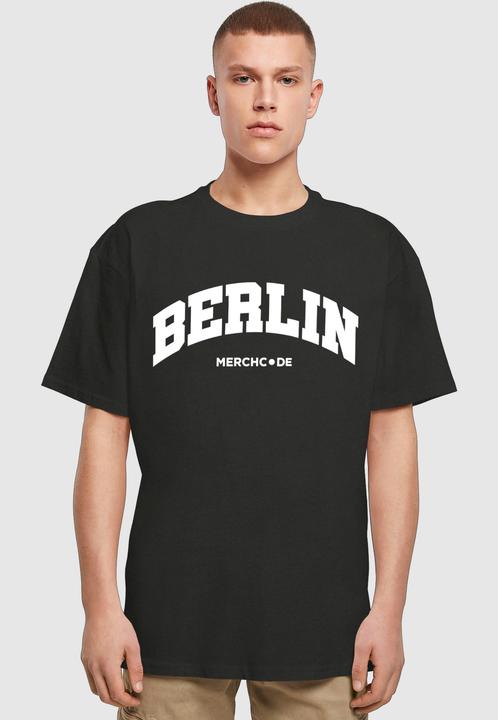 Produktbild Merchcode Berlin Wording - Heavy Oversize Tee - 117503 (M)