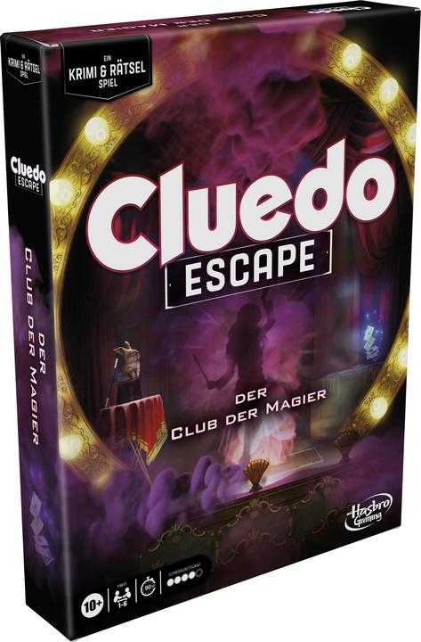 Image du produit Hasbro Gaming Clue Escape The Illusionists Club Le club des magiciens (Allemand)