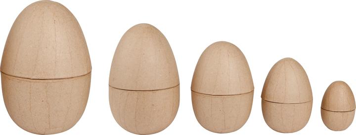 Actual product image Décopatch Paper mache egg boxes