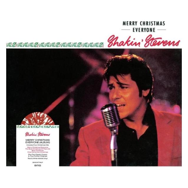 Bmg Rights Management Vrolijk Kerstfeest Iedereen (Rood &Wit Gemarmerd Vinyl), Vinyl