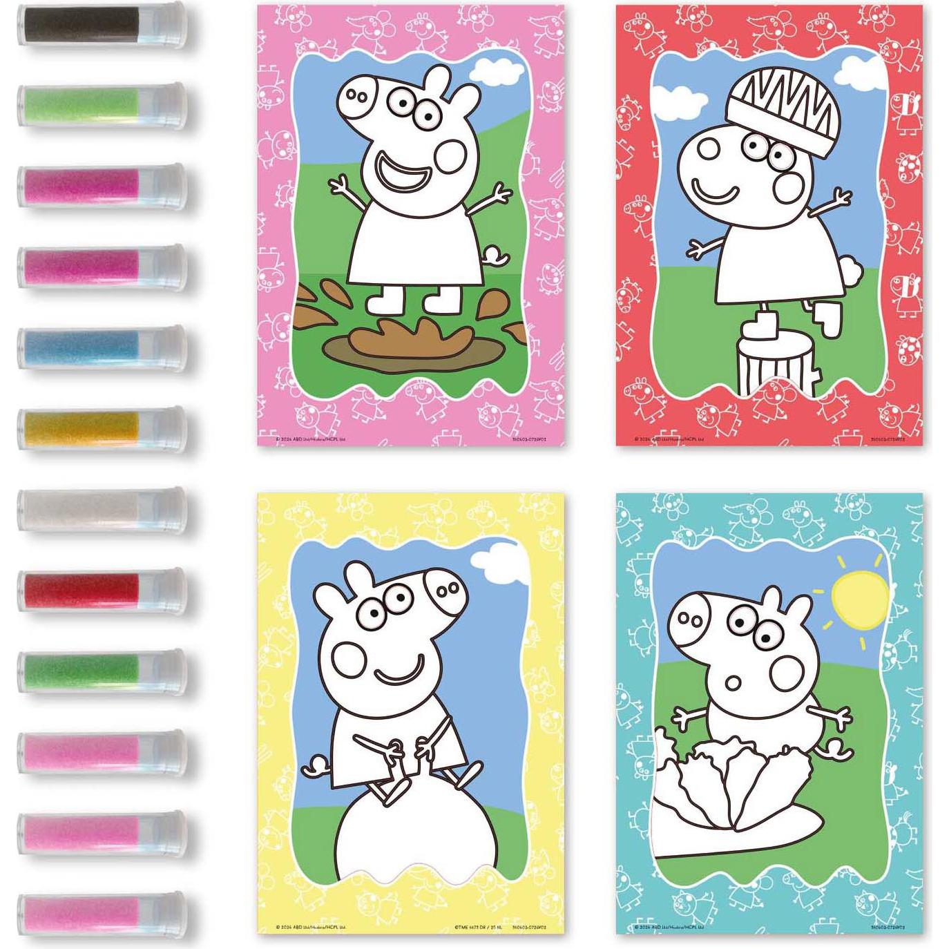 Thumbnail - Grafix Peppa Pig Sandmalerei, 16-tlg.