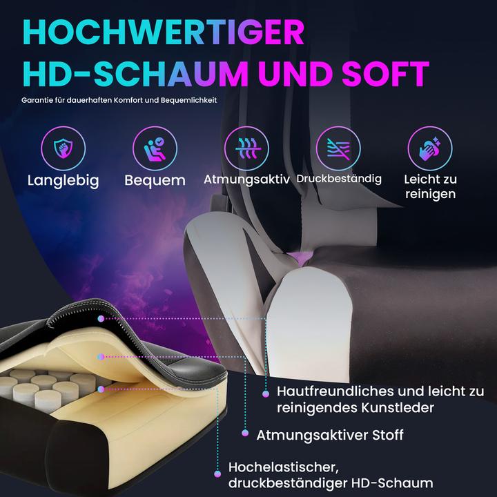 Actual product image Extralink Gaming chair | office swivel bucket black-white G-526