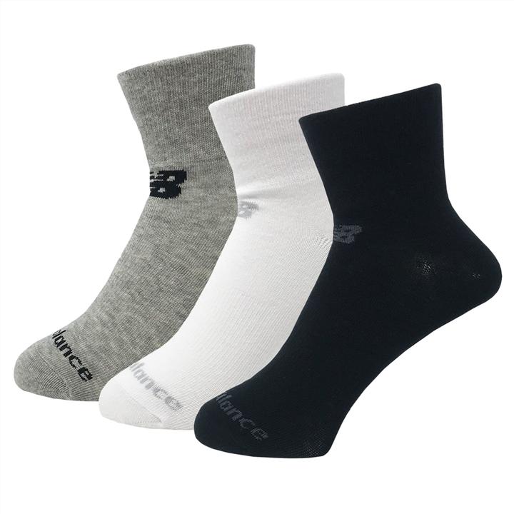 Image du produit New Balance NB PF Cotton Flat Knit Ankle Socks 3 Pair (Lot de 3, S)