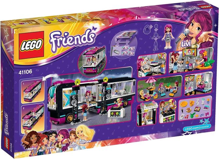 Produktbild LEGO Popstar Tourbus (41106, LEGO Friends, LEGO Seltene Sets)