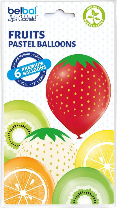 Produktbild Belbal Früchte Ballon (6x)