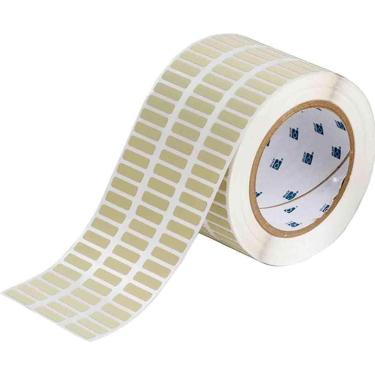 Brady, Etiketten, THT-2-724-10, Polyimid, Beige, matt, 22.86 x 6.35 mm, permanent, 3-bahnig (10000 E.)