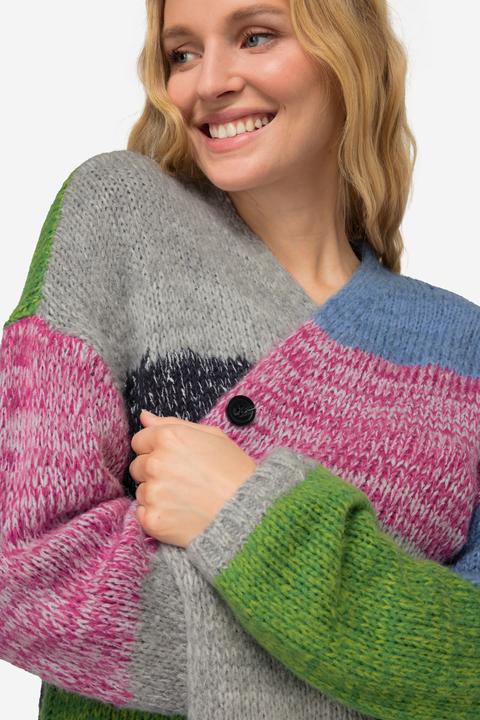 Image du produit Laurasøn Strickjacke, Colorblocking (M)