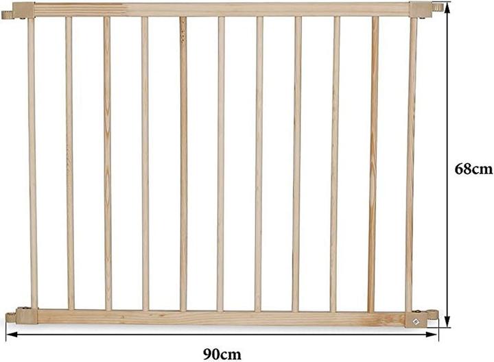 Image du produit Dibea Parc avec porte (90 cm, 270 cm, Épicéa)