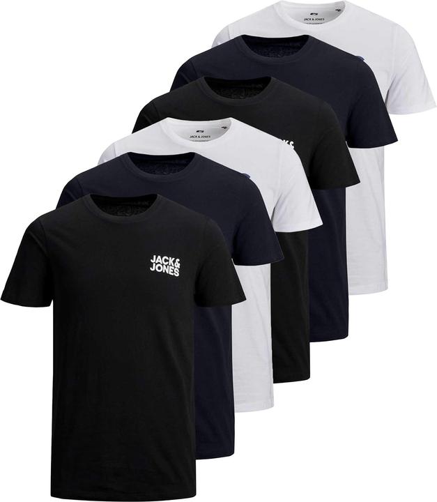 Actual product image Jack & Jones Jjecorp Logo Tee O-Neck 3pk (L)