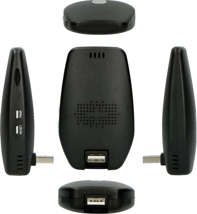 Actual product image Alecto WLAN doorbell with camera, black (Wi-Fi)