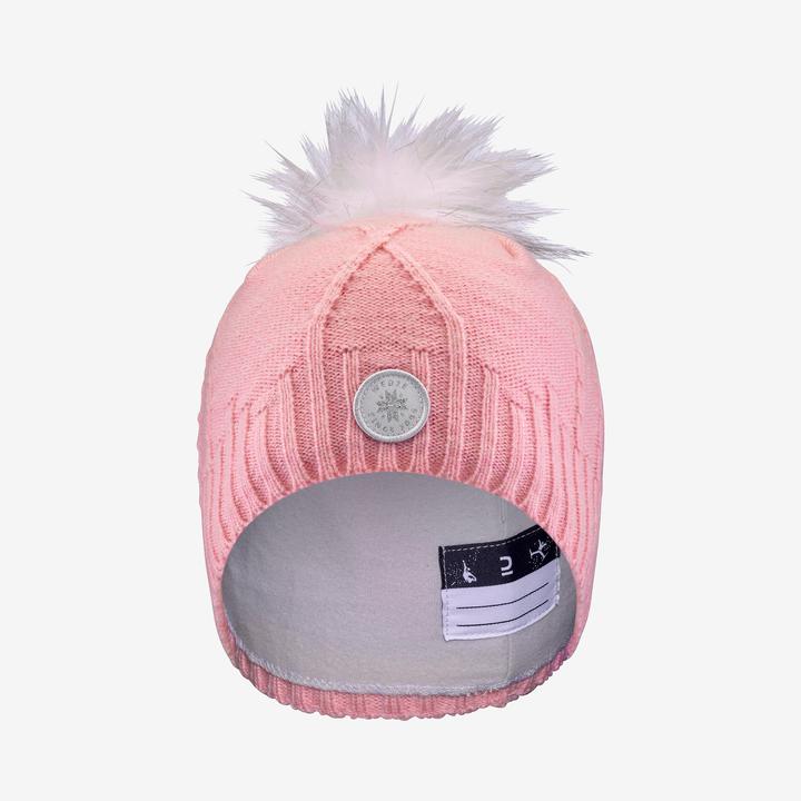 Immagine prodotto Wedze Cappello per bambini in lana a maglia a treccia - malva