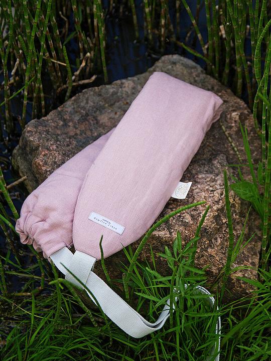 Actual product image Yuyu Bottle Wärmeflasche Bottle Linen (1 l, Bed flask with cover)