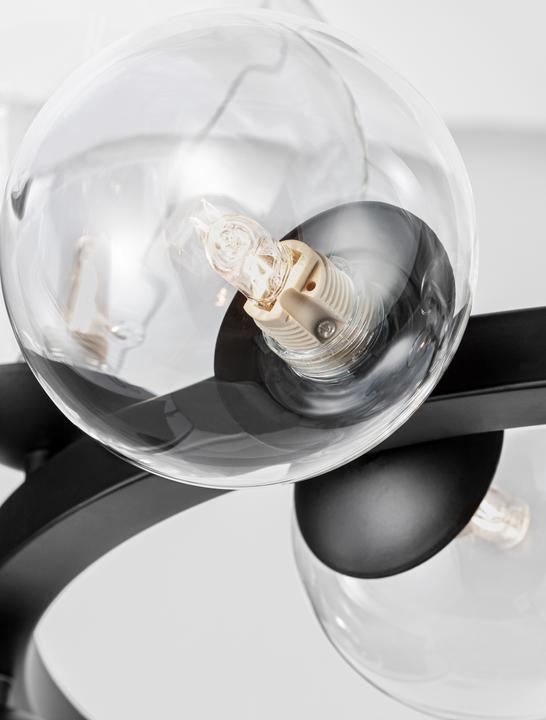 Productafbeelding Nova Luce ODILLIA hanglamp G9 11-voudig zwart 120x65cm dimbaar 9009249 (G9)