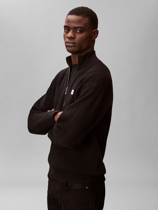 Produktbild Calvin Klein Jeans Ls Ez Cotton Waffle Quarter Zip (XL)