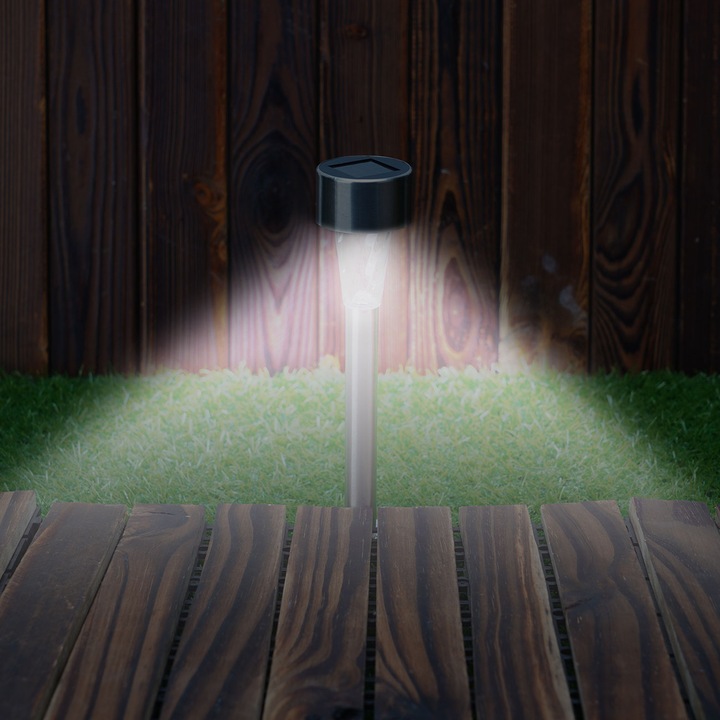 Image du produit Casativo Mini lampes solaires LED, 16 pièces avec piquet de terre et capteur de gradation, IP44 (IP44)