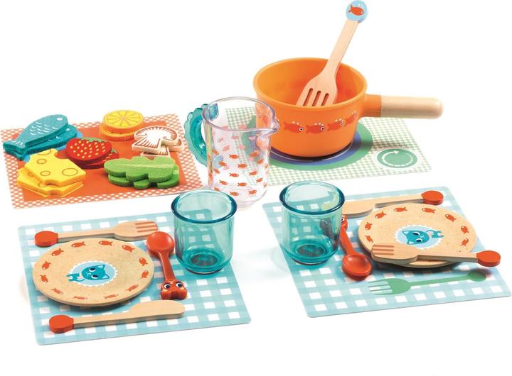 Image du produit Djeco Dînette A table les chats