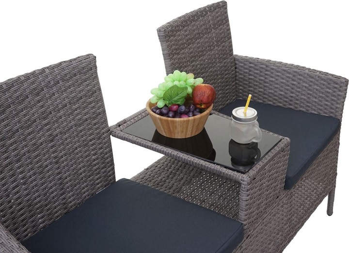 Image du produit Outsunny Banc de jardin avec table