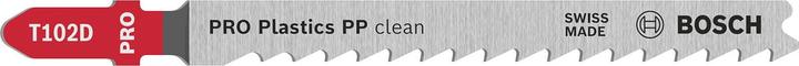 Produktbild Bosch Professional Zubehör PRO Plastics PP clean T102D Stichsägeblatt, 100 mm, 3-tlg.