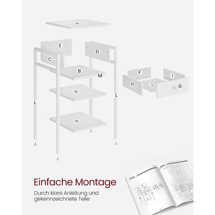 Image du produit Vasagle Havanna (35 x 35 x 70 cm)