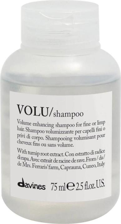Image du produit Davines Essential Haircare - VOLU Shampooing (75 ml, Shampoing liquide)