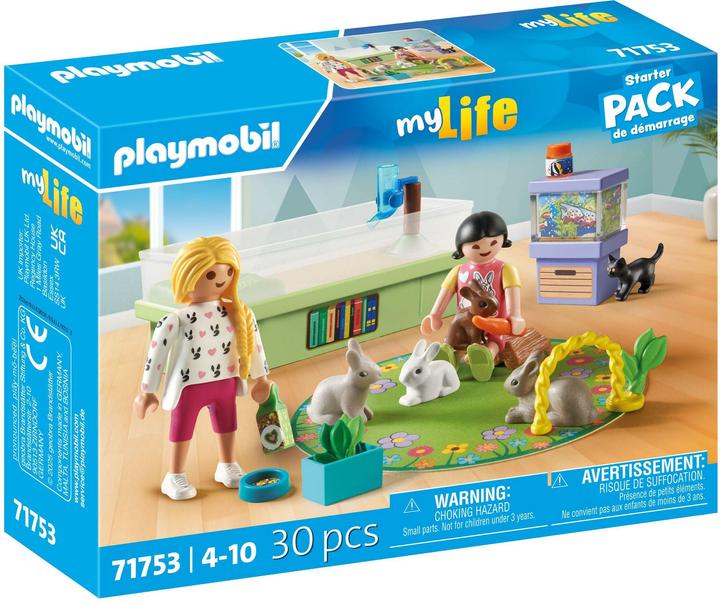 Actual product image Playmobil Family with rabbits (71753, Playmobil My Life)