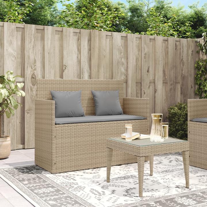 Actual product image vidaXL Garden bench