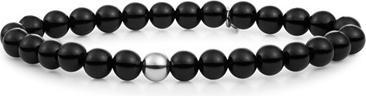Produktbild Sparkling Jewels Sparkling Bead Bracelet With Onyx - Model Sb-Gem07-Add-6mm