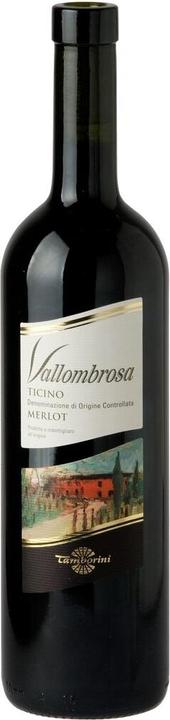 Immagine prodotto Tamborini Vallombrosa Merlot DOC Carlo Ticino (1 x 75 cl, 2019)