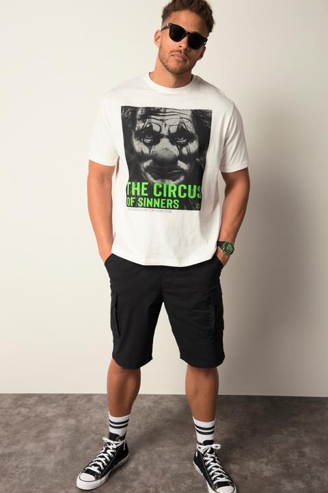 Image du produit Sthuge T-shirt avec imprimé, col rond et manches courtes. Jusqu'au 8XL (XXL)
